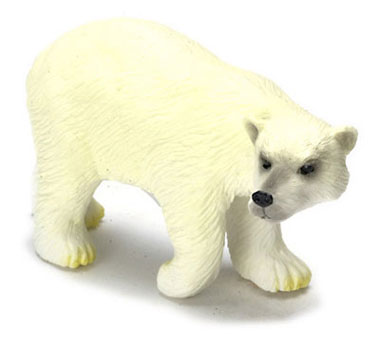 Dollhouse Miniature Polar Bear